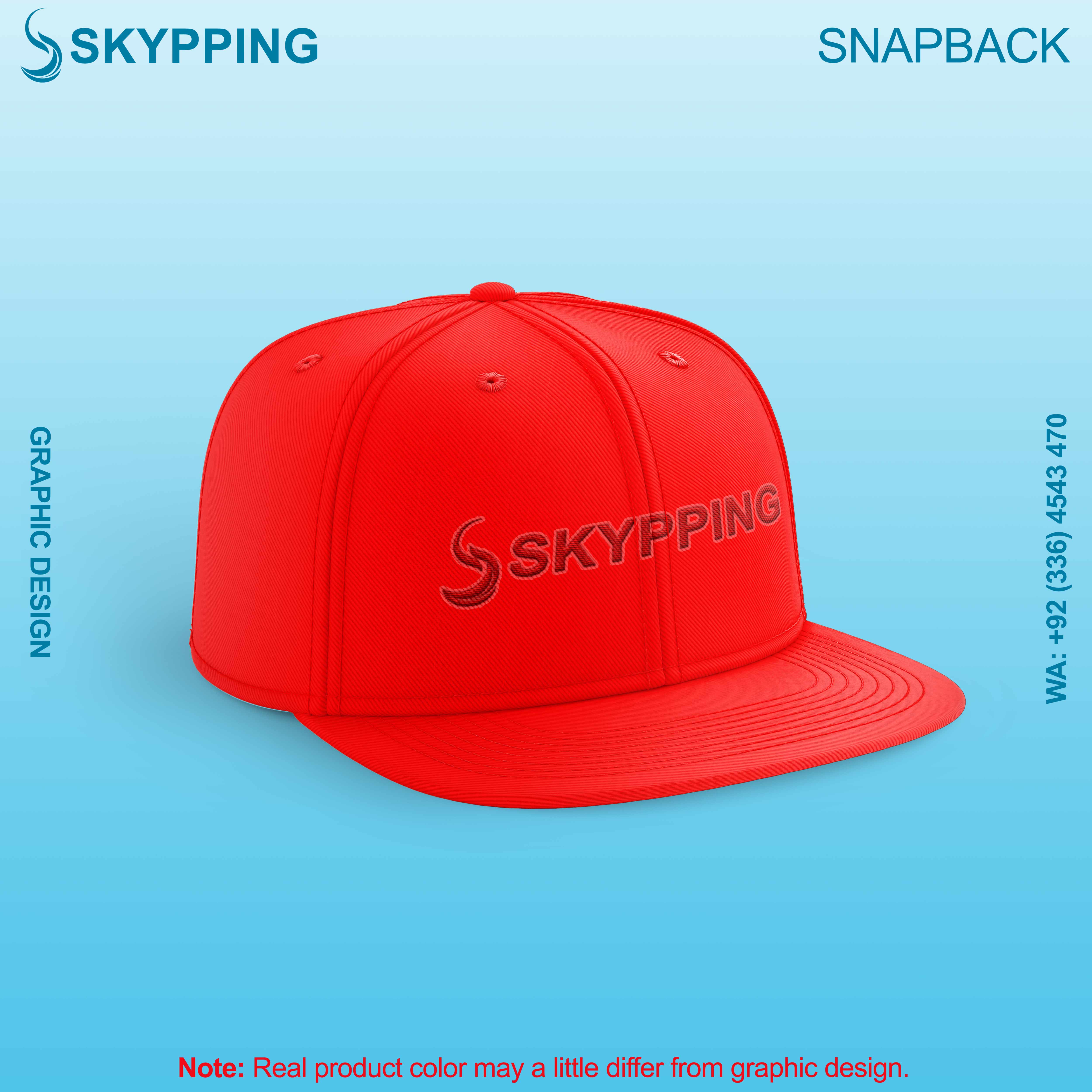 Snapback Hat - 6 Panel